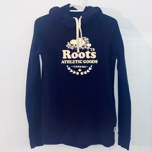ROOTS Cowl Neck Hoodie - Picture 1 of 5